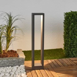 Lucande Jupp LED-pylväsvalaisin, 4 kpl, 60 cm, antrasiitti, IP54
