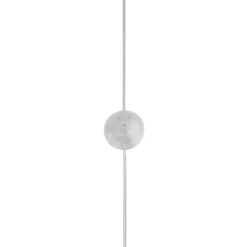 Lucande lattiavalaisin Diborah, savuharmaa, lasi, 150 cm, G9