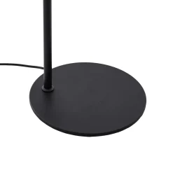 Lucande lattiavalaisin Eirian, musta, lasi, 150 cm korkea, E27