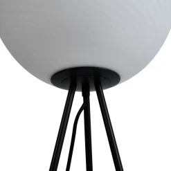 Lucande lattiavalaisin Kestralia, valkoinen, lasi, Ø 35 cm, E27