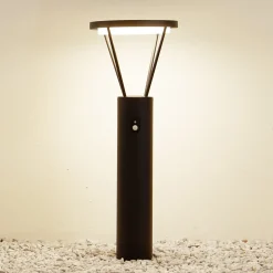 Lucande LED-aurinkoaaltolamppu Elario, 80 cm, CCT, anturi