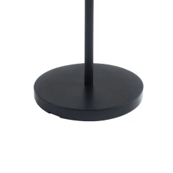 Lucande LED-aurinkolattiavalaisin Eligio, bambu, Ø 39 cm, RGB