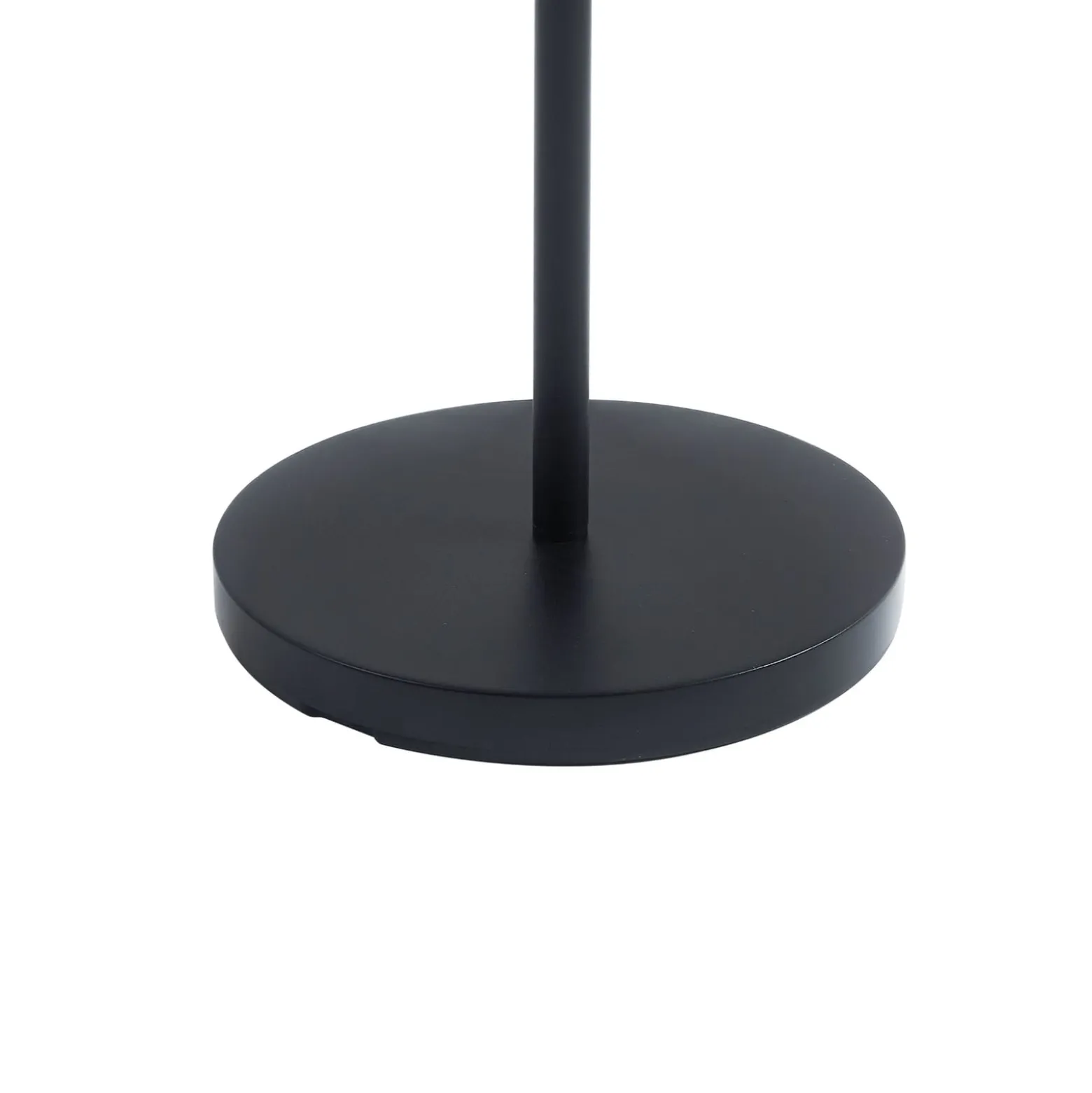 Lucande LED-aurinkolattiavalaisin Eligio, bambu, Ø 39 cm, RGB