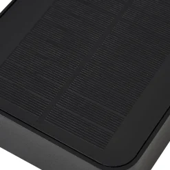 Lucande LED aurinko ulkoseinävalaisin Dava, korkeus 5 cm, anturi