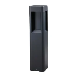 Lucande LED-jalustavalaisin Annika, antrasiitti, metalli, 50 cm