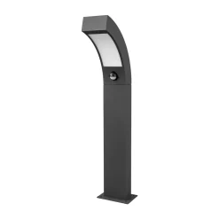 Lucande LED-jalustavalaisin Lennik, anturi, 60 cm, antrasiitti