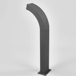 Lucande LED-jalustavalaisin Lennik, anturi, 60 cm, antrasiitti