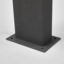 Lucande LED-jalustavalaisin Lennik, anturi, 60 cm, antrasiitti