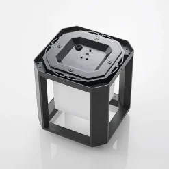 Lucande LED jalustavalaisin Serenella, antrasiitti, metalli, 27cm