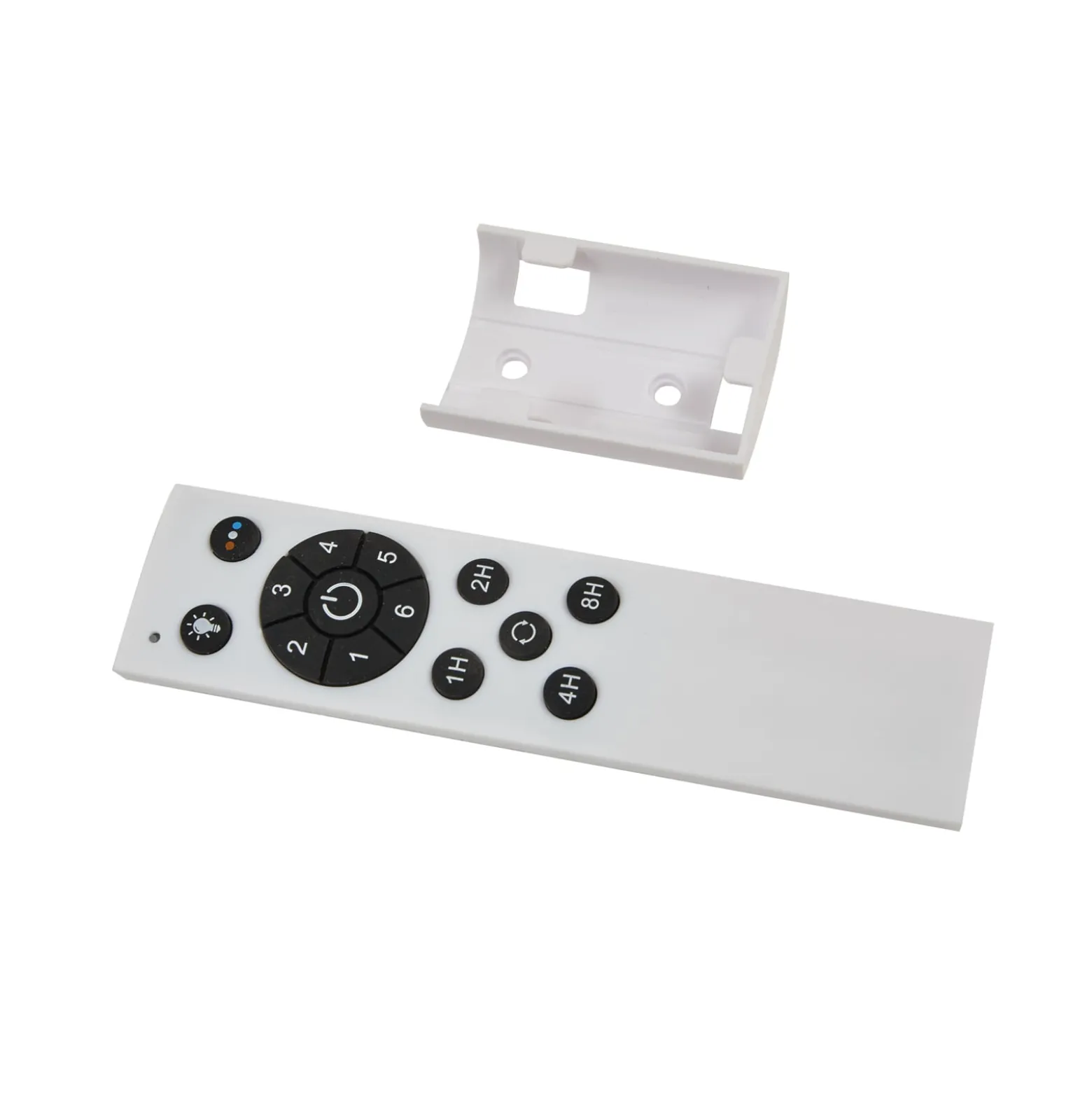 Lucande LED-kattotuuletin Faipari, vaalea puu, DC, 132 cm