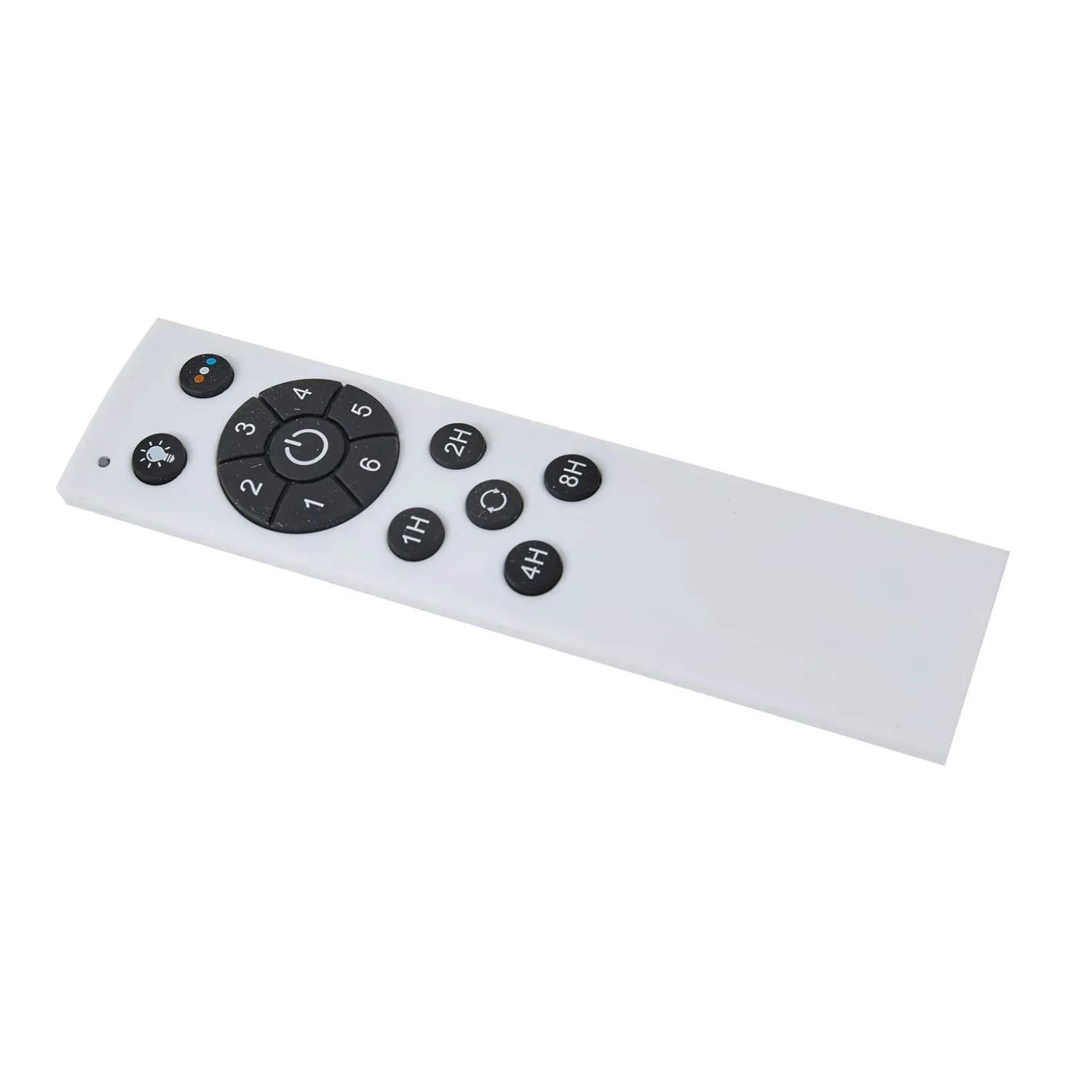 Lucande LED-kattotuuletin Kayu, valkoinen, DC, hiljainen, Ø 132 cm