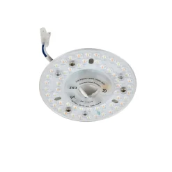 Lucande LED-kattotuuletin Kayu, valkoinen/puu, DC, 132 cm