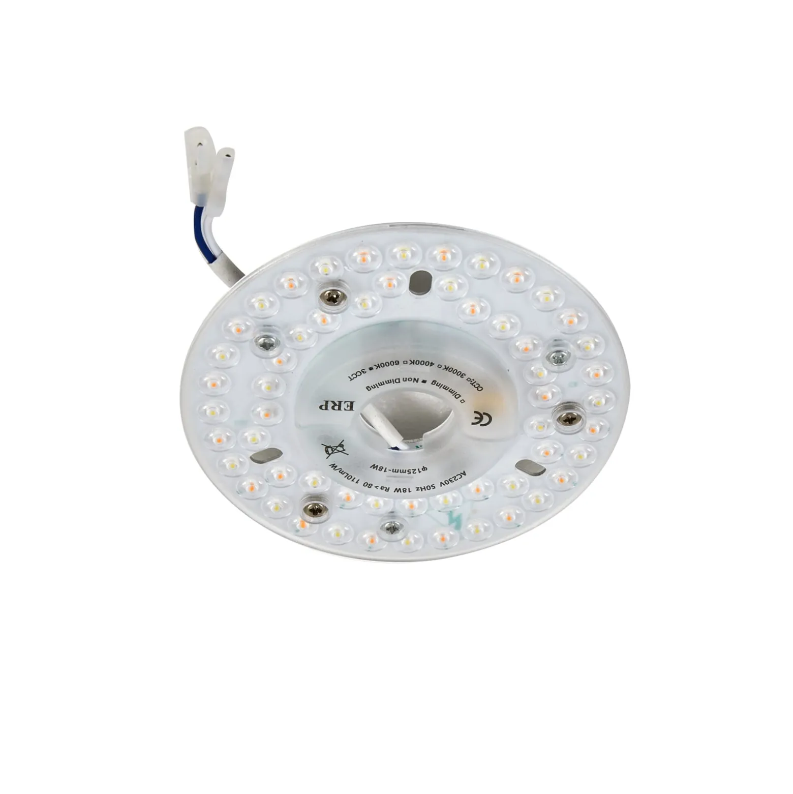 Lucande LED-kattotuuletin Kayu, valkoinen/puu, DC, 132 cm
