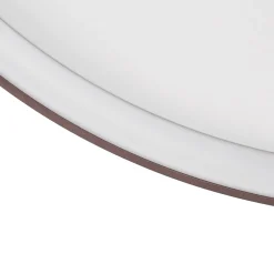 Lucande LED-kattovalaisin Asken, 61 cm, ruskea, CCT, himmennettävä