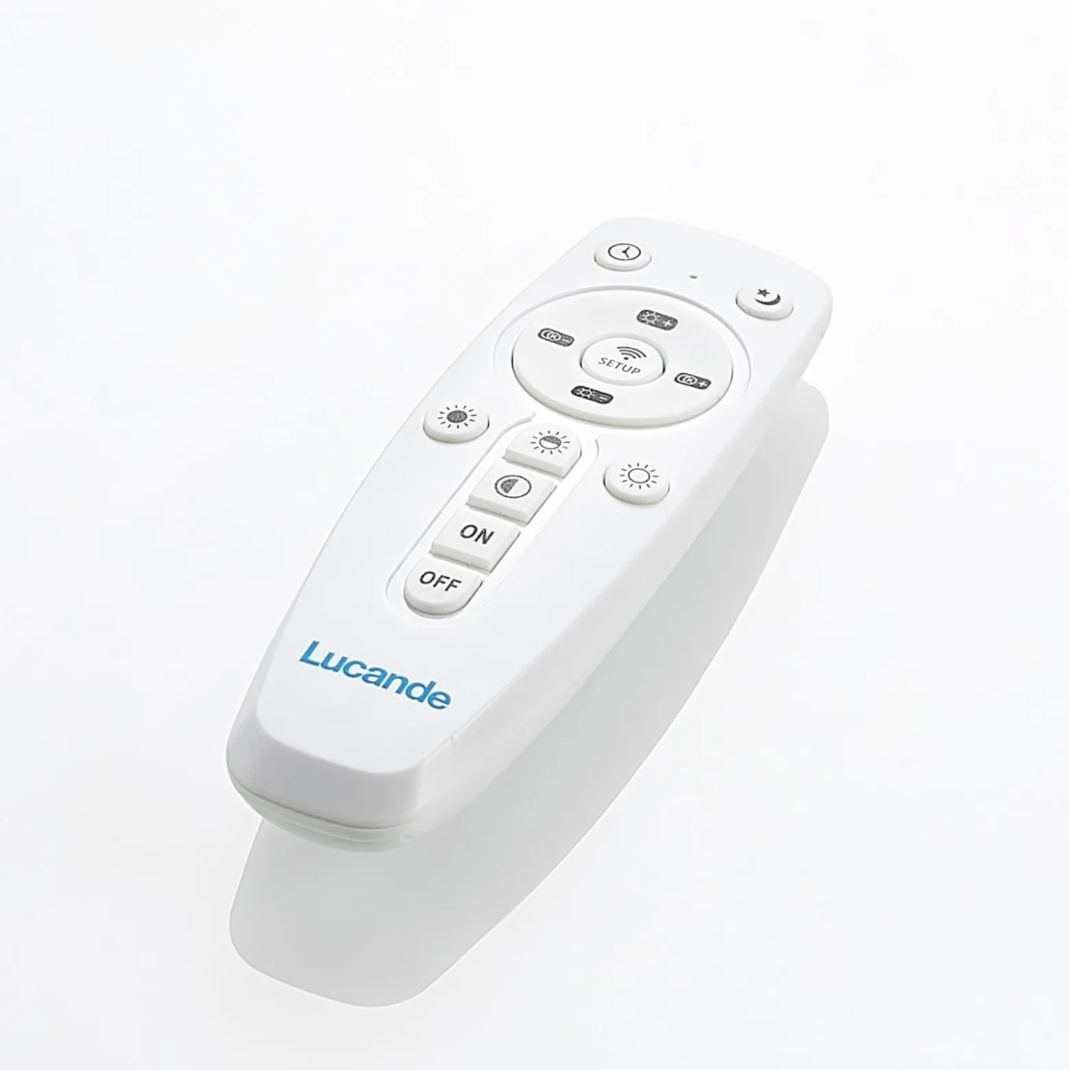 Lucande LED-kattovalaisin Enesa, 63 cm, CCT, kaukosäädin, himmennettävä