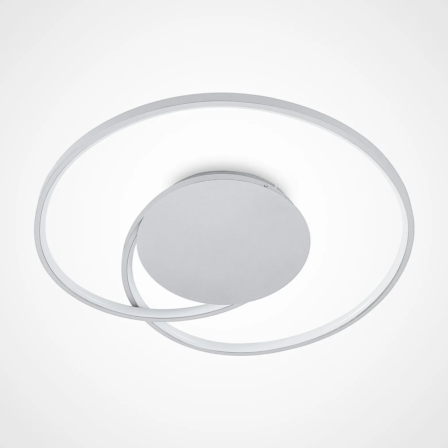Lucande LED-kattovalaisin Enesa, 63 cm, CCT, kaukosäädin, himmennettävä
