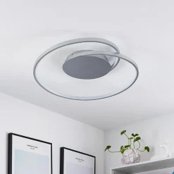 Lucande LED-kattovalaisin Enesa, 63 cm, CCT, kaukosäädin, himmennettävä