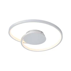 Lucande LED-kattovalaisin Enesa, Ø 46 cm, 2700 K, himmennettävä