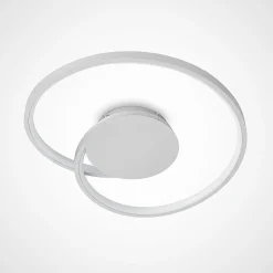 Lucande LED-kattovalaisin Enesa, Ø 46 cm, 2700 K, himmennettävä