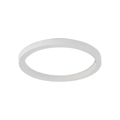 Lucande LED-kattovalaisin Neor, valkoinen, Ø 60 cm, CCT, himmennettävä