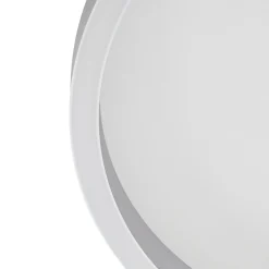 Lucande LED-kattovalaisin Rotundo, halkaisija 40 cm, alumiini, himmennettävä