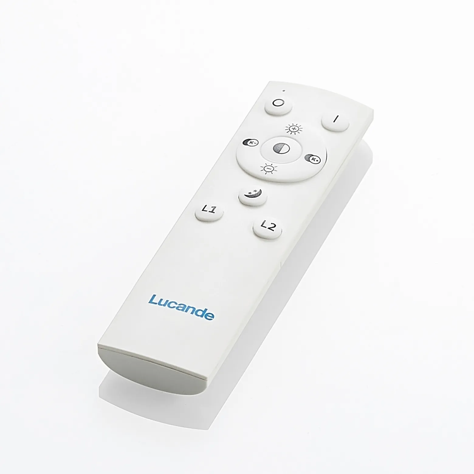 Lucande LED-kattovalaisin Senne, CCT, hopea, metallia