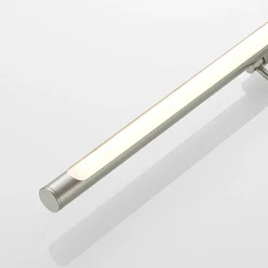Lucande LED kuvavalaisin Dimitrij, nikkeli, metalli, 54cm