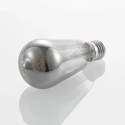 Lucande LED-lamppu E27 ST64 4 W titaani 1 800 K himmennettävä
