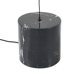 Lucande LED-lattiavalaisin Darrow, musta/opaalinen, lasi, himmennettävä