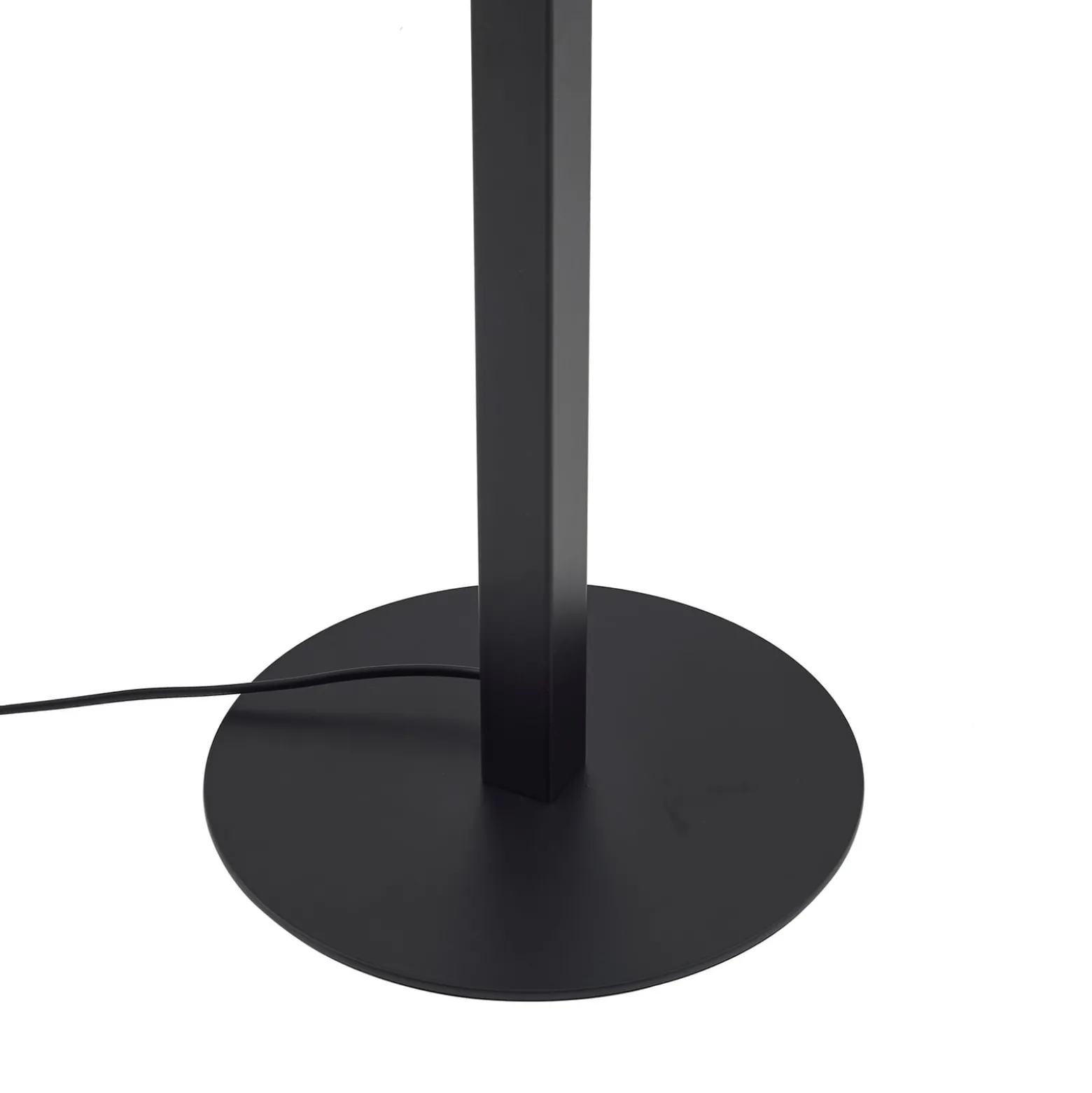 Lucande LED-lattiavalaisin Ilian, musta, metalli, CCT, himmennettävä