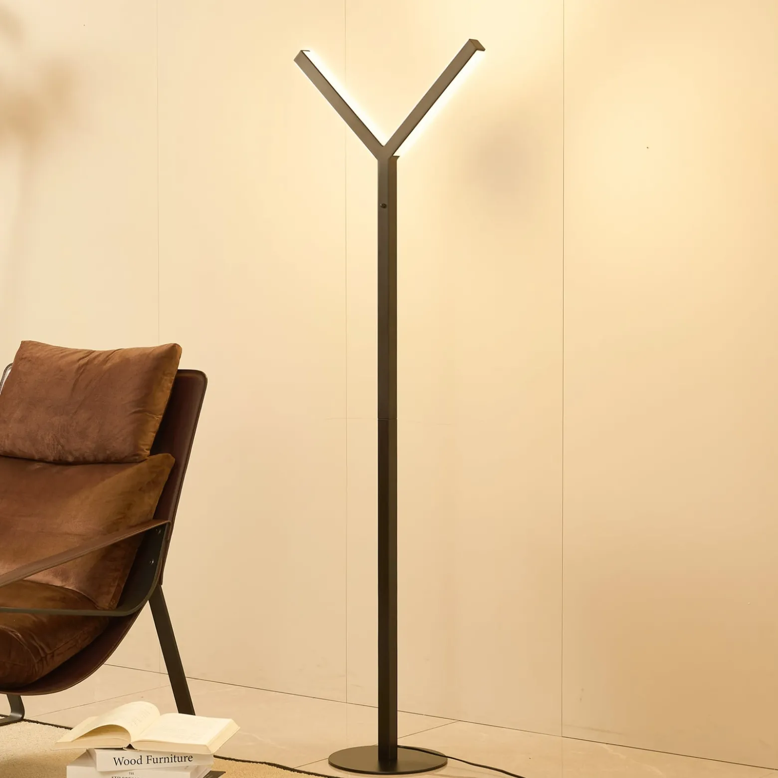 Lucande LED-lattiavalaisin Ilian, musta, metalli, CCT, himmennettävä