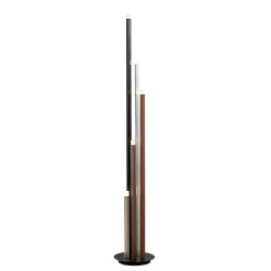 Lucande LED-lattiavalaisin Stoika, 150 cm, 5-lamppuinen, metallia