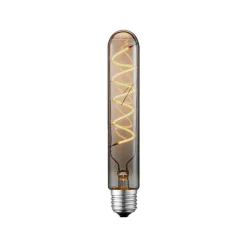 Lucande LED-loisteputki, E27 4 W, halkaisija 3 cm, savu, 1800 K