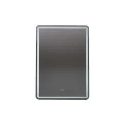 Lucande LED-peili Celestiel, kulmikas, lämmitettävä, CCT, 70 cm