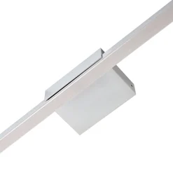 Lucande LED-peililamppu Kivana, kromi, metalli, 120 cm, IP44
