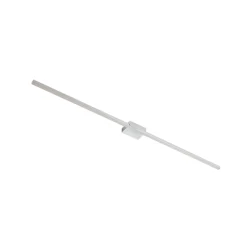 Lucande LED-peililamppu Kivana, kromi, metalli, 120 cm, IP44