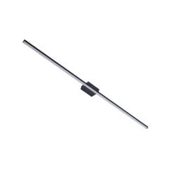 Lucande LED peilivalaisin Kivana, musta, metalli, 120cm IP44