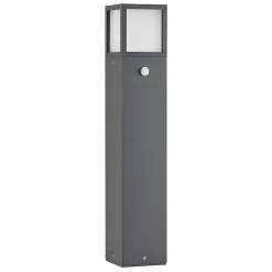 Lucande LED-polkujen valaisin Dewari, liiketunnistin, 65 cm, IP54