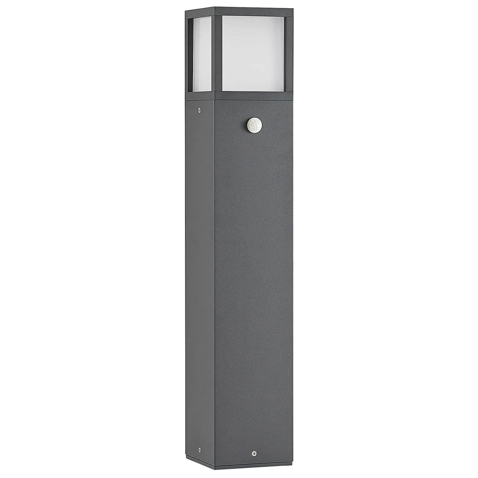 Lucande LED-polkujen valaisin Dewari, liiketunnistin, 65 cm, IP54