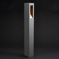 Lucande LED polkuvalaisin Jenke, 65 cm, antrasiitti, alumiini