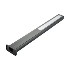 Lucande LED polkuvalaisin Mhairi, kulmikas, antrasiitti, 100 cm