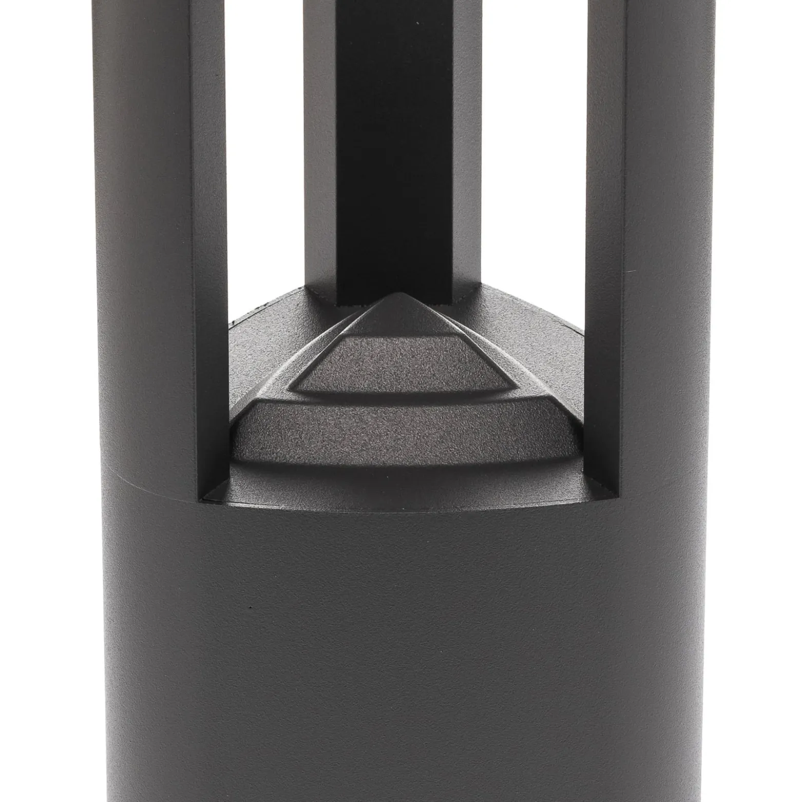 Lucande LED polkuvalaisin Pirron, 80 cm, kolmion muotoinen, IP54