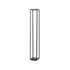 Lucande LED polkuvalo Thorvid, korkeus 120 cm, musta
