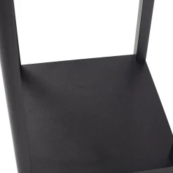 Lucande LED polkuvalo Thorvid, korkeus 120 cm, musta