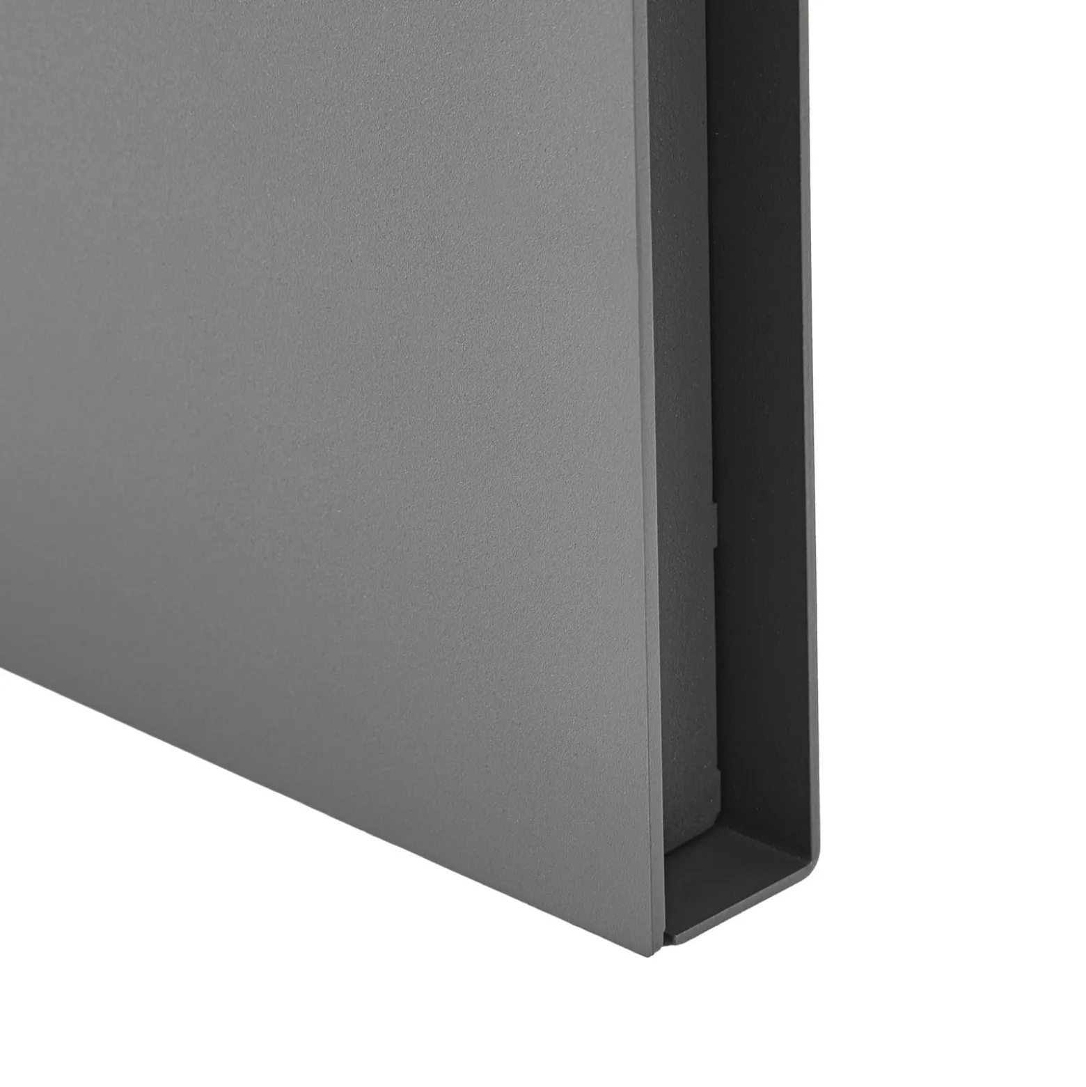 Lucande LED-pollarivalaisin Joril, antrasiitti, CCT, 23 cm, IP65