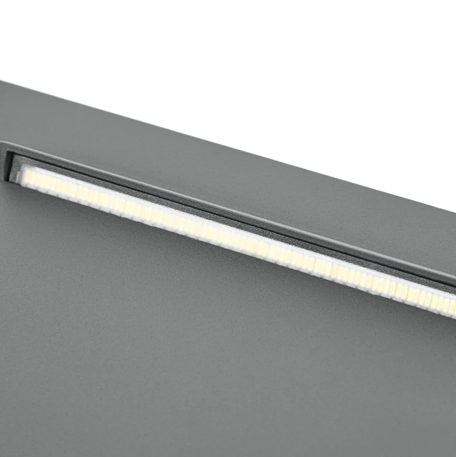Lucande LED-pollarivalaisin Joril, antrasiitti, CCT, 23 cm, IP65