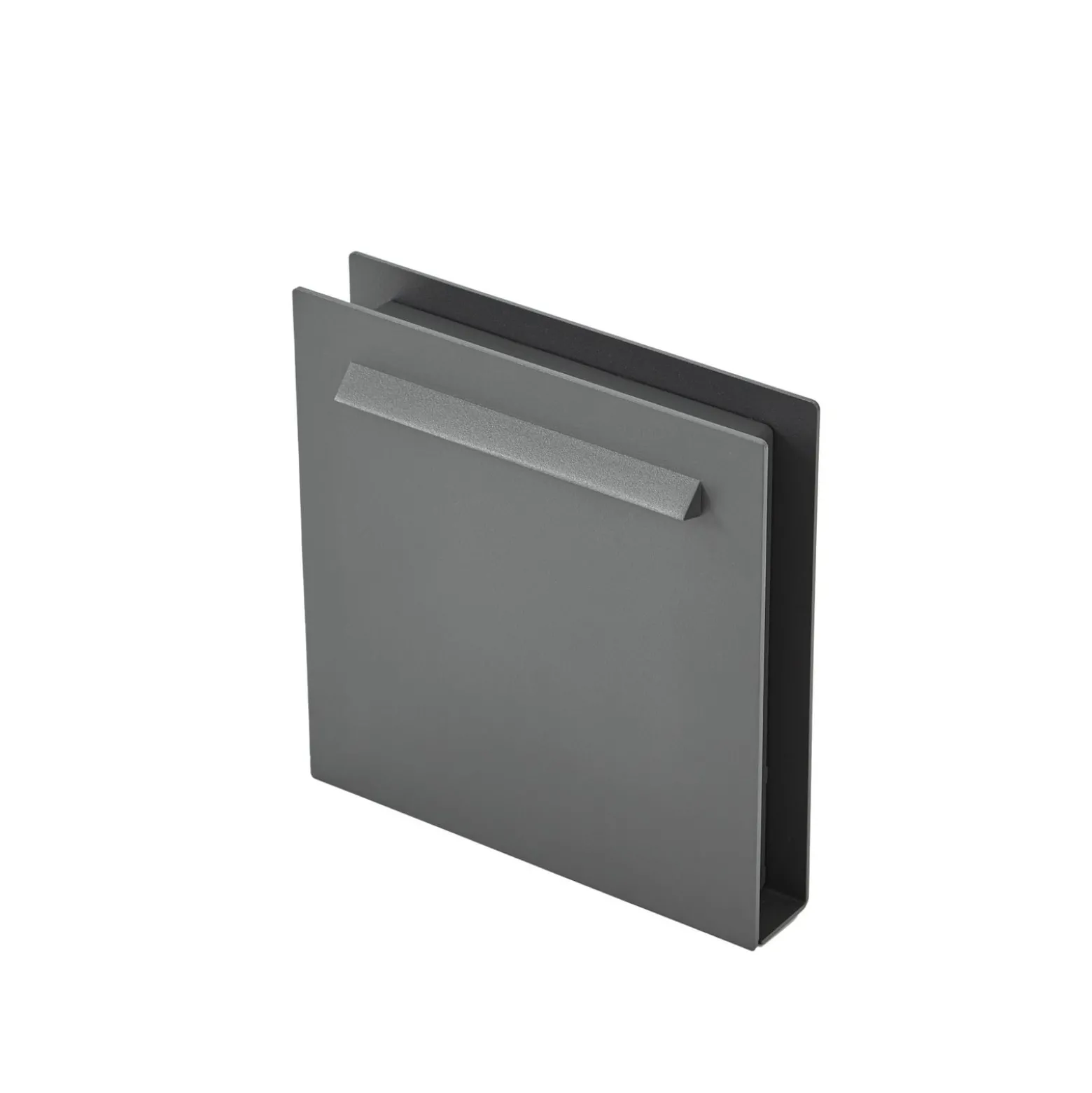 Lucande LED-pollarivalaisin Joril, antrasiitti, CCT, 23 cm, IP65