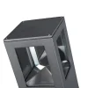 Lucande LED-pollarivalaisin Nicola, 20 cm, antrasiitti, IP54