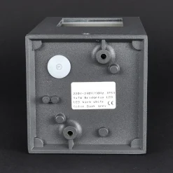 Lucande LED-pollarivalaisin Nicola, 20 cm, antrasiitti, IP54