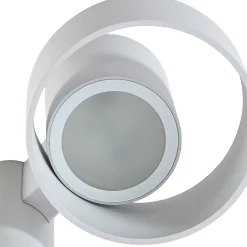 Lucande LED-pylväsvalaisin Elune, vaaleanharmaa, liiketunnistin, IP44, 77 cm
